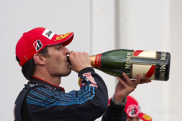 Ganador del GP de Brasil 2009: Mark Webber, Red Bull Racing