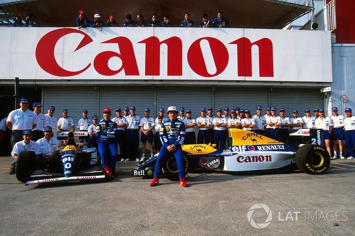 Williams: 7 victorias seguidas en 1993