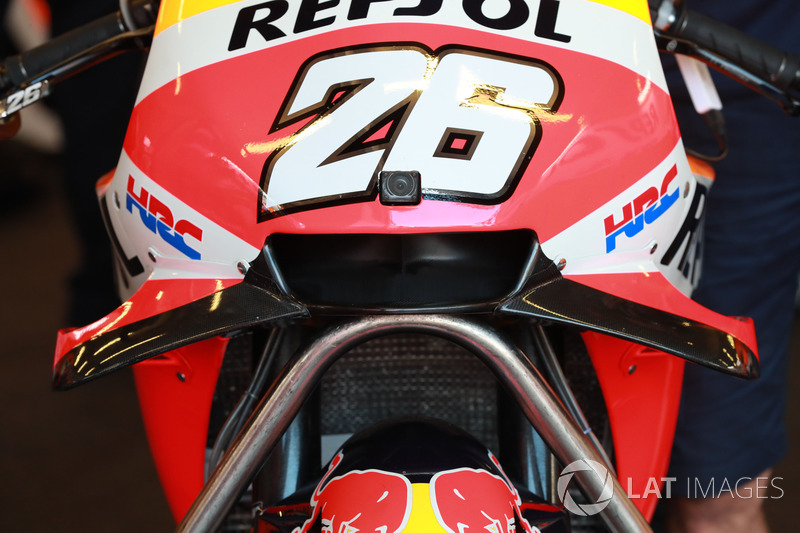 Обтічник на мотоциклі Repsol Honda Team