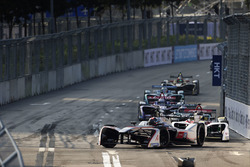 Edoardo Mortara, Venturi Formula E, leads the race