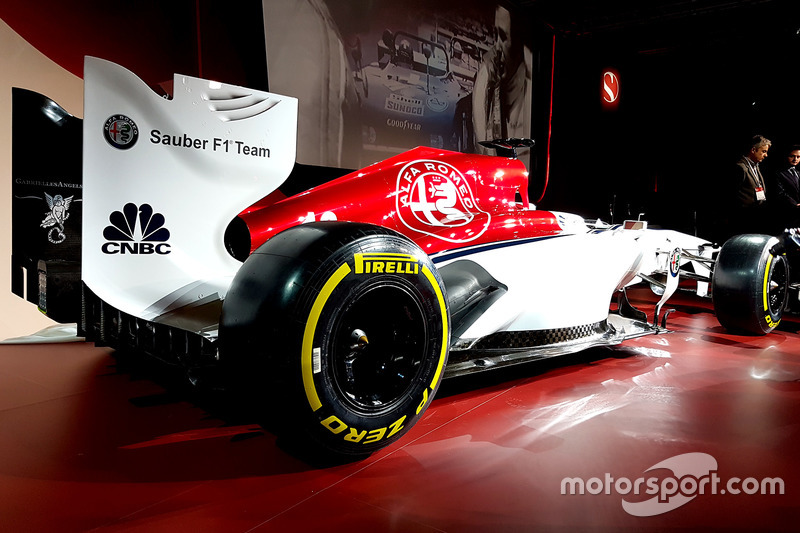 Alfa Romeo Sauber, presentazione della livrea