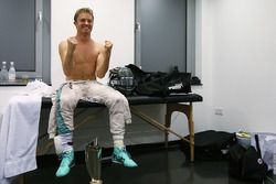 Nico Rosberg, Mercedes AMG F1 celebra su campeonato del mundo