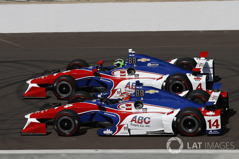 Конор Дейлі (A.J. Foyt Chevrolet) та Карлос Муньос (A.J. Foyt Chevrolet)