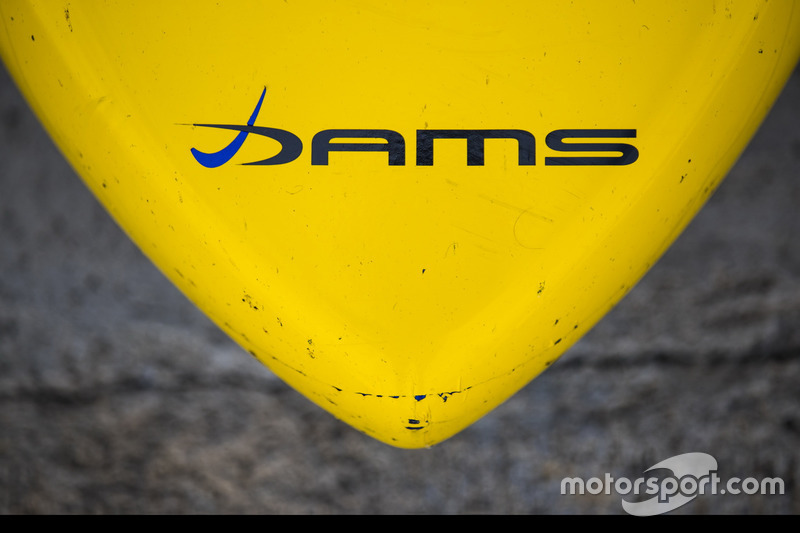 DAMS logo on nose cone