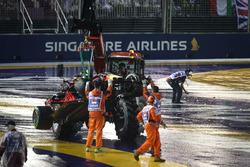 Red Bull Racing RB13 Макса Ферстаппена після аварії