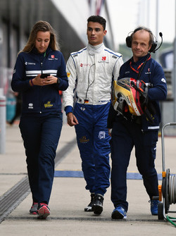 Pascal Wehrlein, Sauber en Josef Leberer, Sauber F1 Physio
