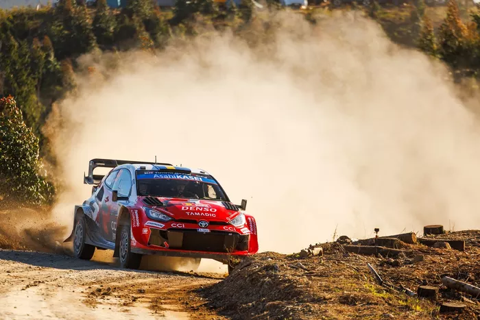Oliver Solberg, Elliott Edmondson, Toyota Gazoo Racing WRT Toyota GR Yaris Rally1