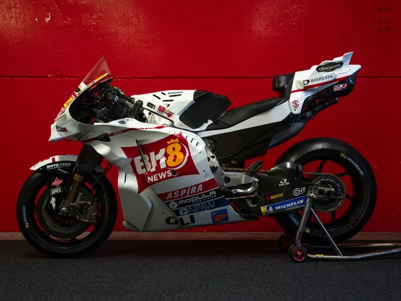 Livrée en hommage à Marco Simoncelli
