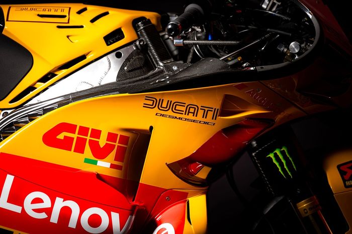 Ducati Team livery for Valencia testing