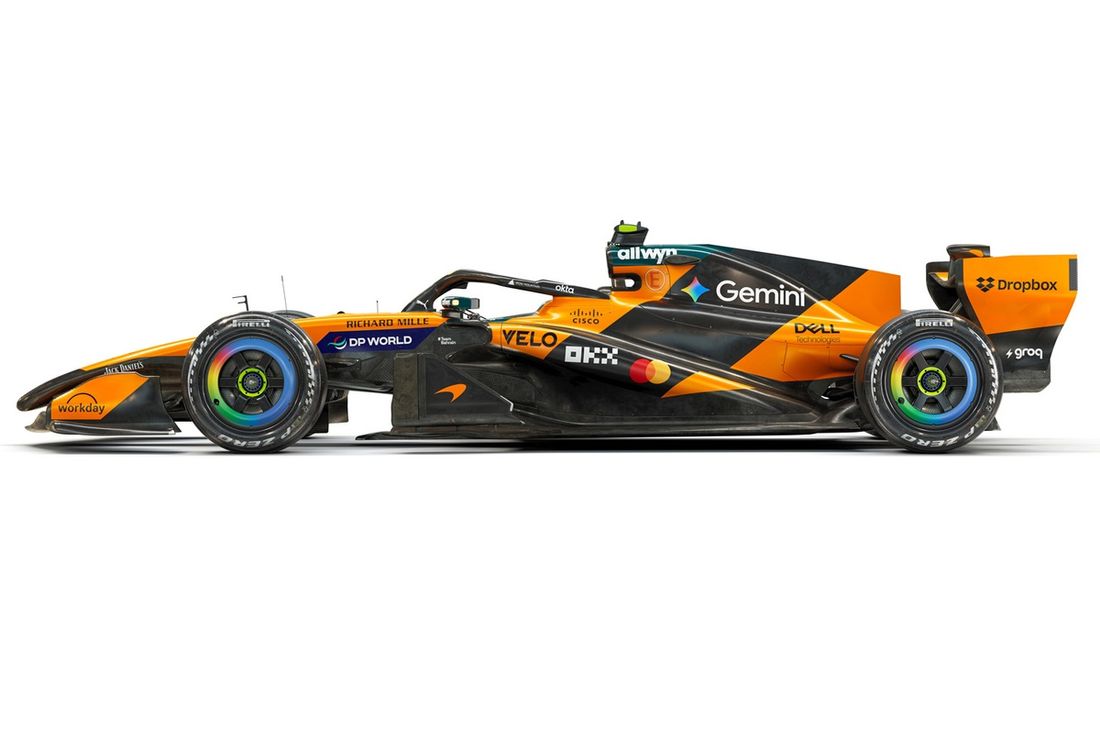 マクラーレン、2026年マシン『MCL40』のカラーリングを発表 F1