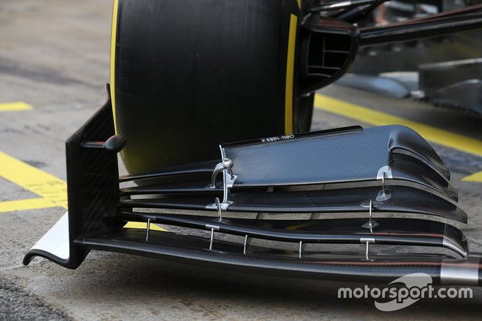 Alfa Romeo Racing Sauber, detalle técnico del morro