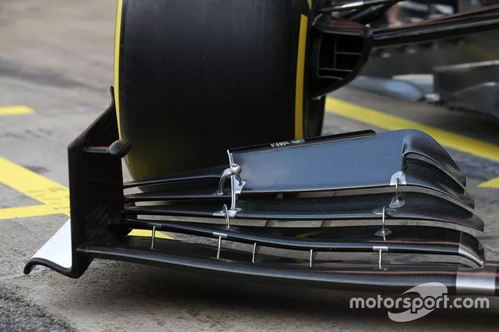 Alfa Romeo Racing Sauber, detalle técnico del morro