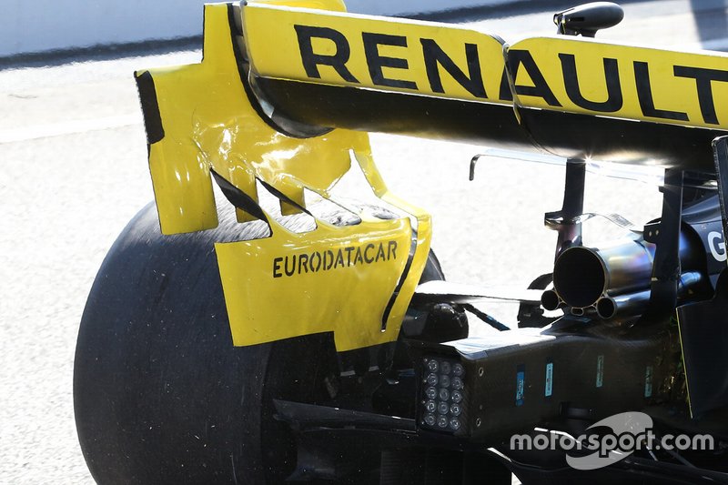 Aileron arrière de la Renault R.S.19