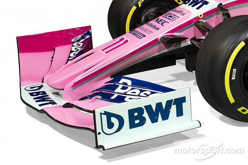 Racing Point livery detail