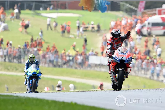 Ganador de la carrera Jorge Lorenzo, Ducati Team