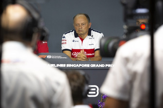 Frederic Vasseur, Team Principal, Sauber, nella conferenza stampa