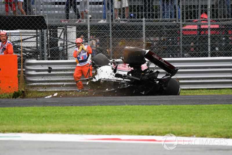 Kecelakaan Marcus Ericsson, Sauber C37