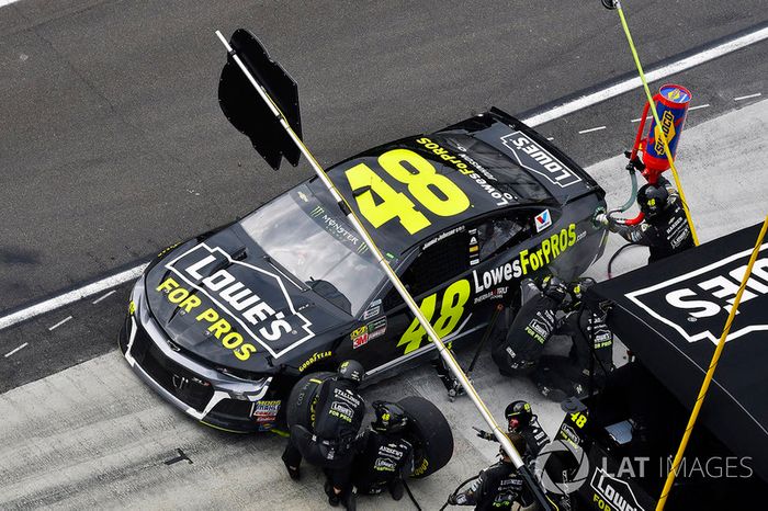 Jimmie Johnson, Hendrick Motorsports, Chevrolet Camaro Lowe's for Pros