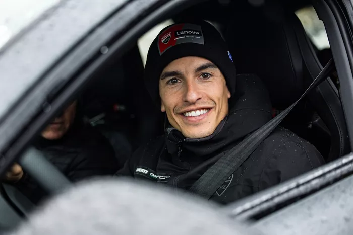 Champions On Track with Marc Marquez and Francesco Bagnaia, Ducati Team