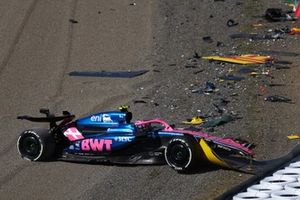 Jack Doohan, Alpine crash