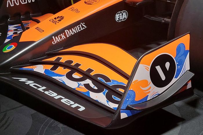 McLaren MCL38 librea especial  
