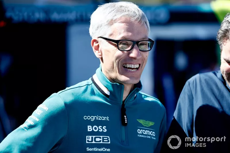 Mike Krack, directeur de l'équipe Aston Martin F1 Team