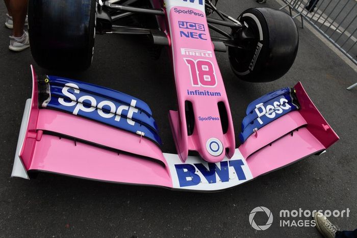 Alerón delantero de Racing Point RP19 