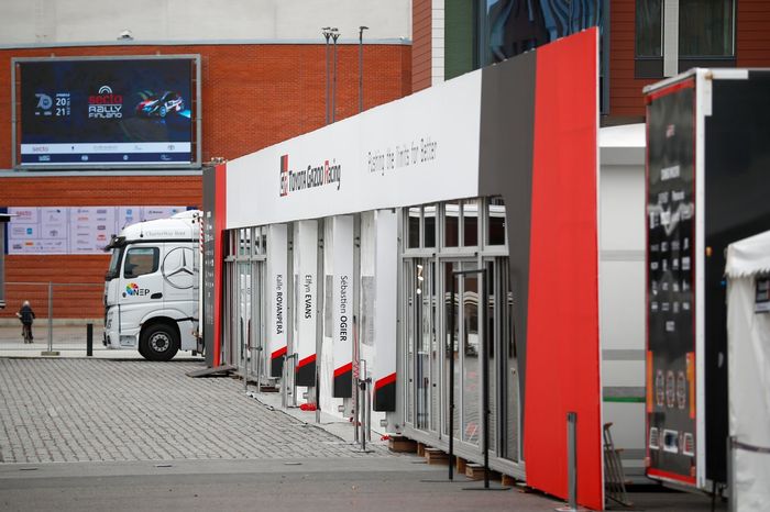 Toyota Gazoo Racing WRT Team area