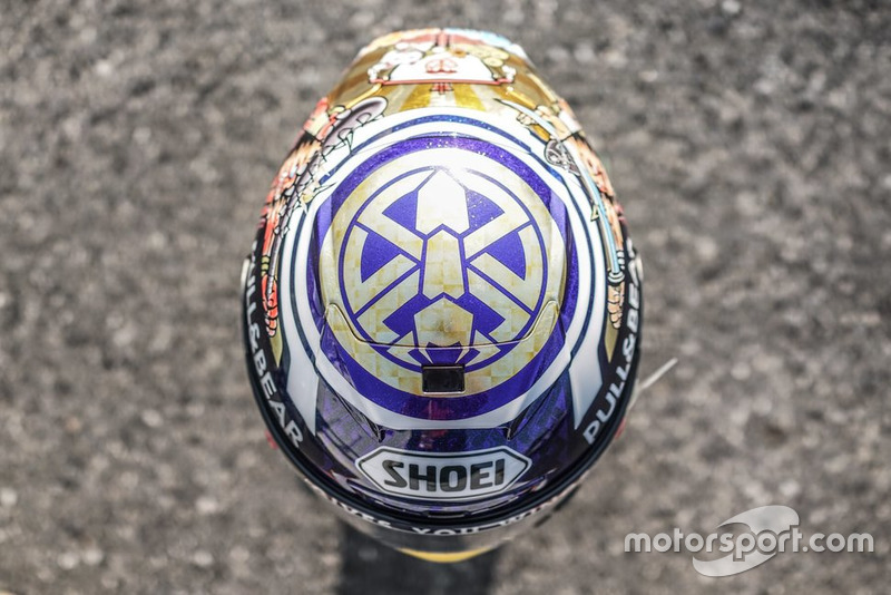 Le casque spécial de Marc Márquez pour le Grand Prix du Japon