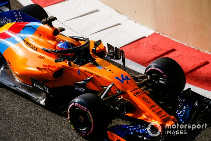 15. Fernando Alonso, McLaren MCL33 