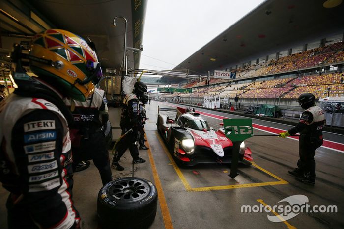 #7 Toyota Gazoo Racing Toyota TS050: Mike Conway, Kamui Kobayashi, Jose Maria Lopez