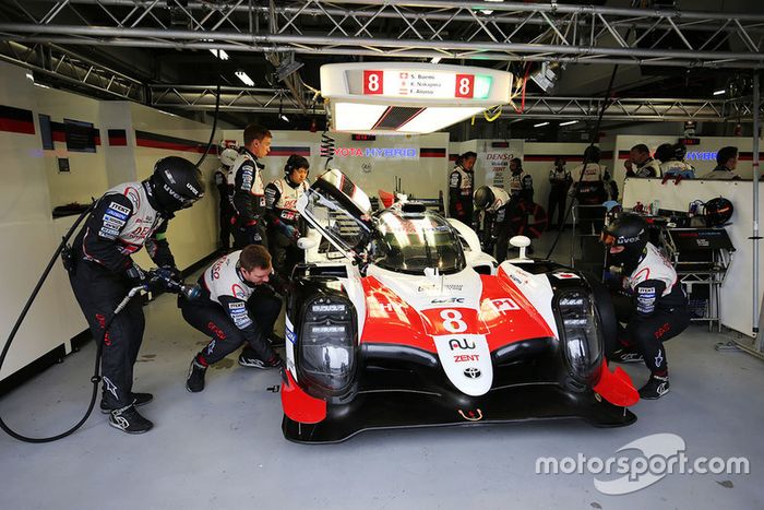 #8 Toyota Gazoo Racing Toyota TS050: Sebastien Buemi, Kazuki Nakajima, Fernando Alonso
