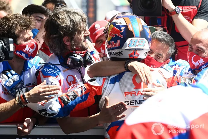 Ganador de la pole Jorge Martín, Pramac Racing