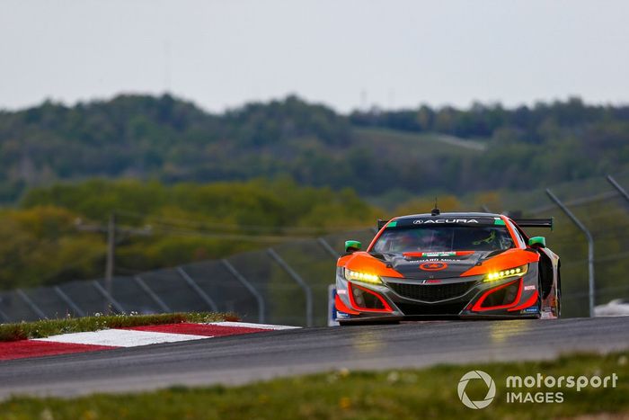 #76: Compass Racing Acura NSX GT3, GTD: Jeff Kingsley, Mario Farnbacher