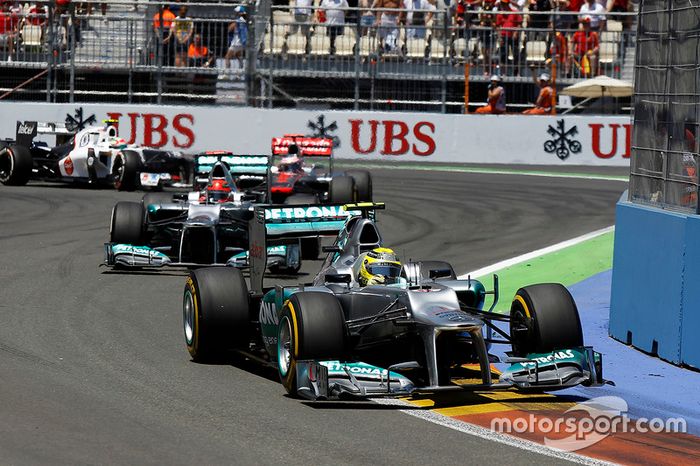 Nico Rosberg, Primera vuelta de carrera más rápida de Mercedes AMG F1 - Euopa 2012