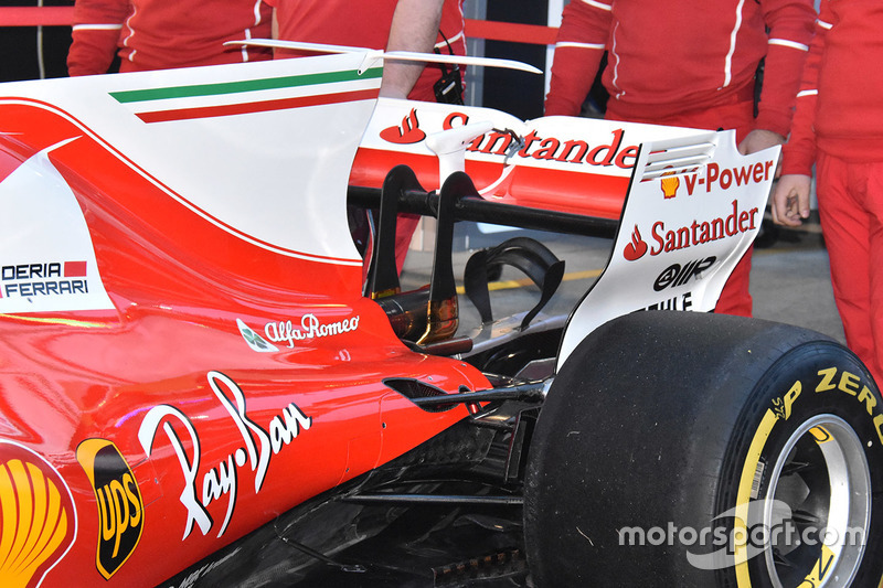 Заднее крыло Ferrari SF70H
