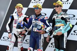 John McPhee, British Talent Team, Jorge Martin, Del Conca Gresini Racing Moto3, Joan Mir, Leopard Racing after qualifying