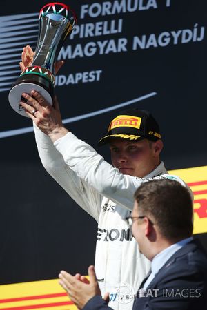 Podium: derde plaats Valtteri Bottas, Mercedes AMG F1