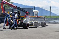 Nico Hulkenberg, Renault Sport F1 Team R.S. 18 se retira de la carrera