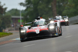 #7 Toyota Gazoo Racing Toyota TS050: Mike Conway, Kamui Kobayashi, Jose Maria Lopez, #8 Toyota Gazoo Racing Toyota TS050: Sébastien Buemi, Kazuki Nakajima, Fernando Alonso