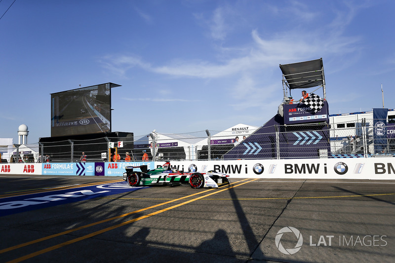 Daniel Abt, Audi Sport ABT Schaeffler, wins the Berlin ePrix