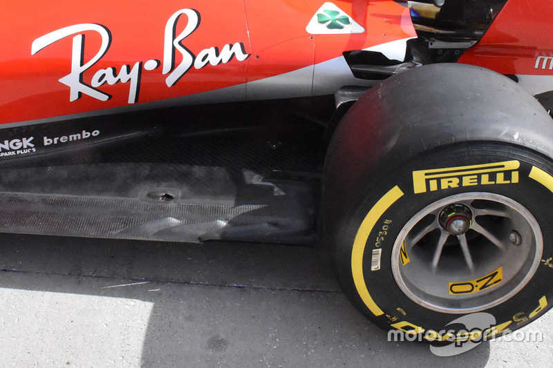 Ferrari SF71H rear detail