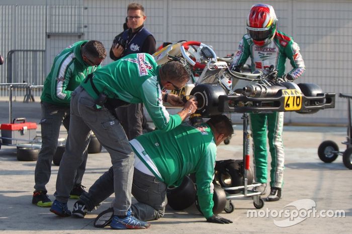 David Vidales, Tony Kart