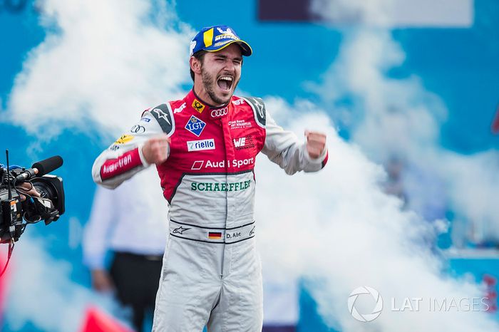 Daniel Abt, Audi Sport ABT Schaeffler, celebra