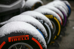 Pirelli 2018 line up covered in snow