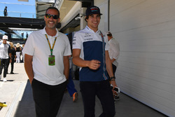 Lance Stroll, Williams on the drivers parade