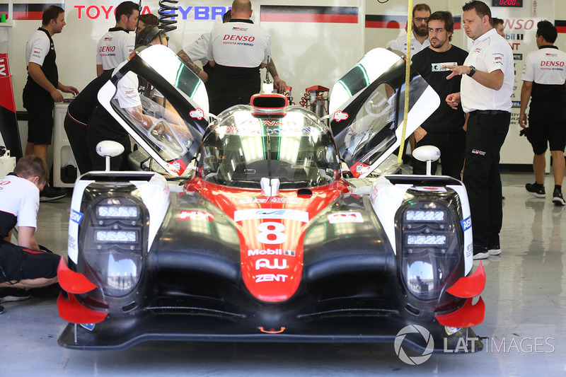 #8 Toyota Gazoo Racing Toyota TS050-Hybrid: Fernando Alonso