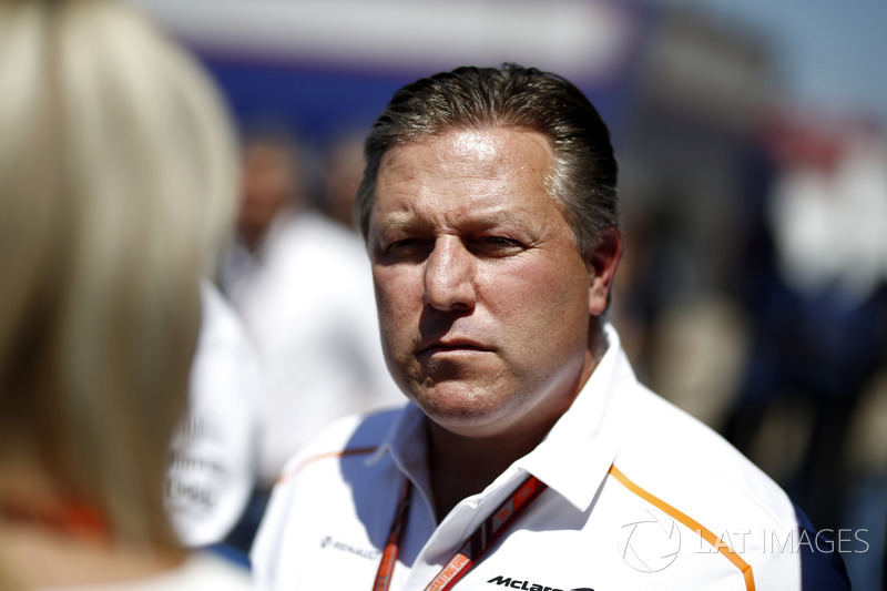 Zak Brown, CEO McLaren Racing
