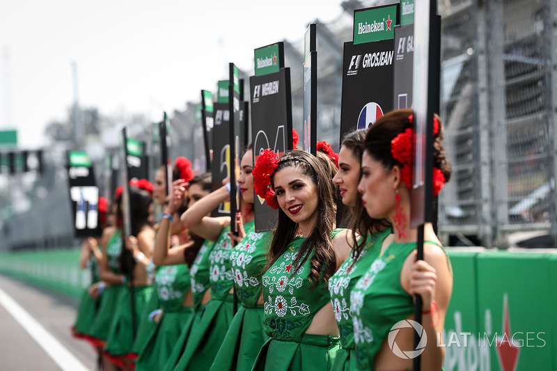 Chicas de la parrilla