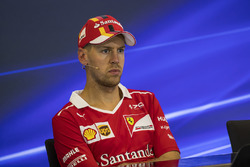 Second place Sebastian Vettel, Ferrari